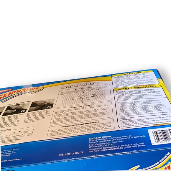 2015 Wham-O Slip 'N Slide Wave Rider 16ft Water Slide Boogie Board NEW Sealed - Picture 13 of 13